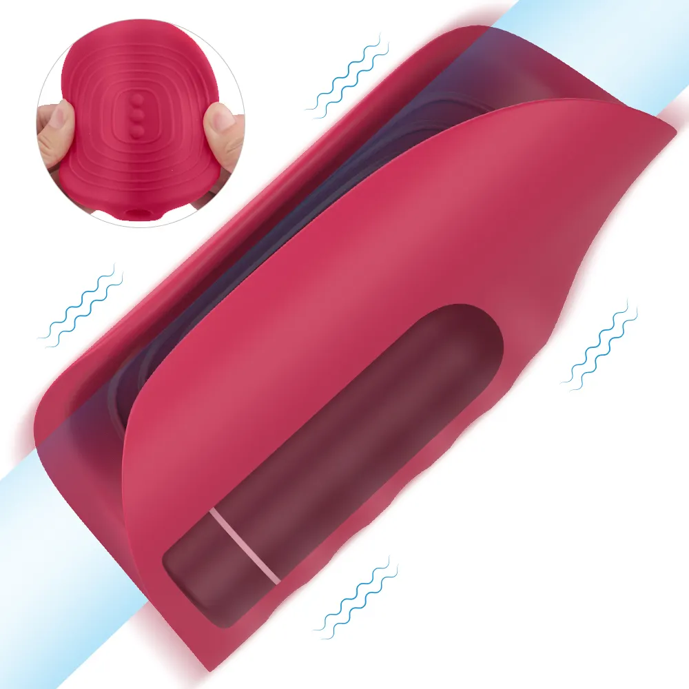  Electric Black Penis Masturbation  Automatic Red Penis Masturbator Sleeve Vibrating Machine  Vibradores Para Hombres