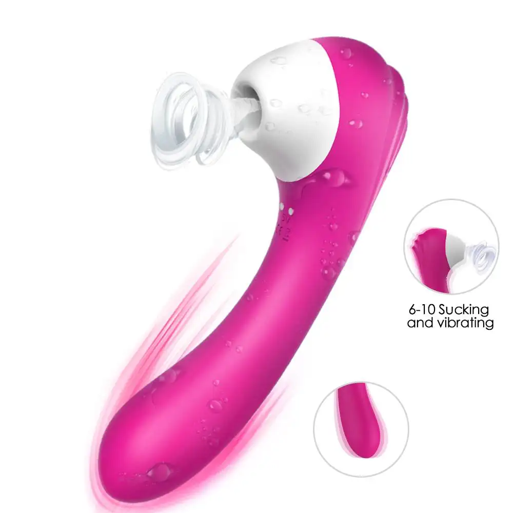  Vibradores Para Mujer Adult Female G Spot Nipple Vagina Sucker Vibrator Sucking Vibrator Succionador De Clitoris