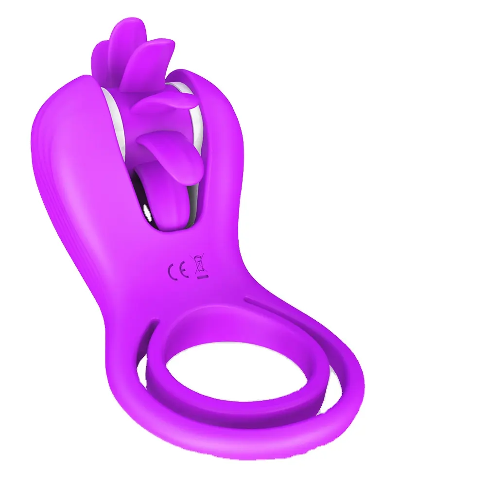 Vibrating Cock Ring for Men Clitoral Stimulators Penis Sleeves Silicon Cock Ring Sex Toys for Couple
