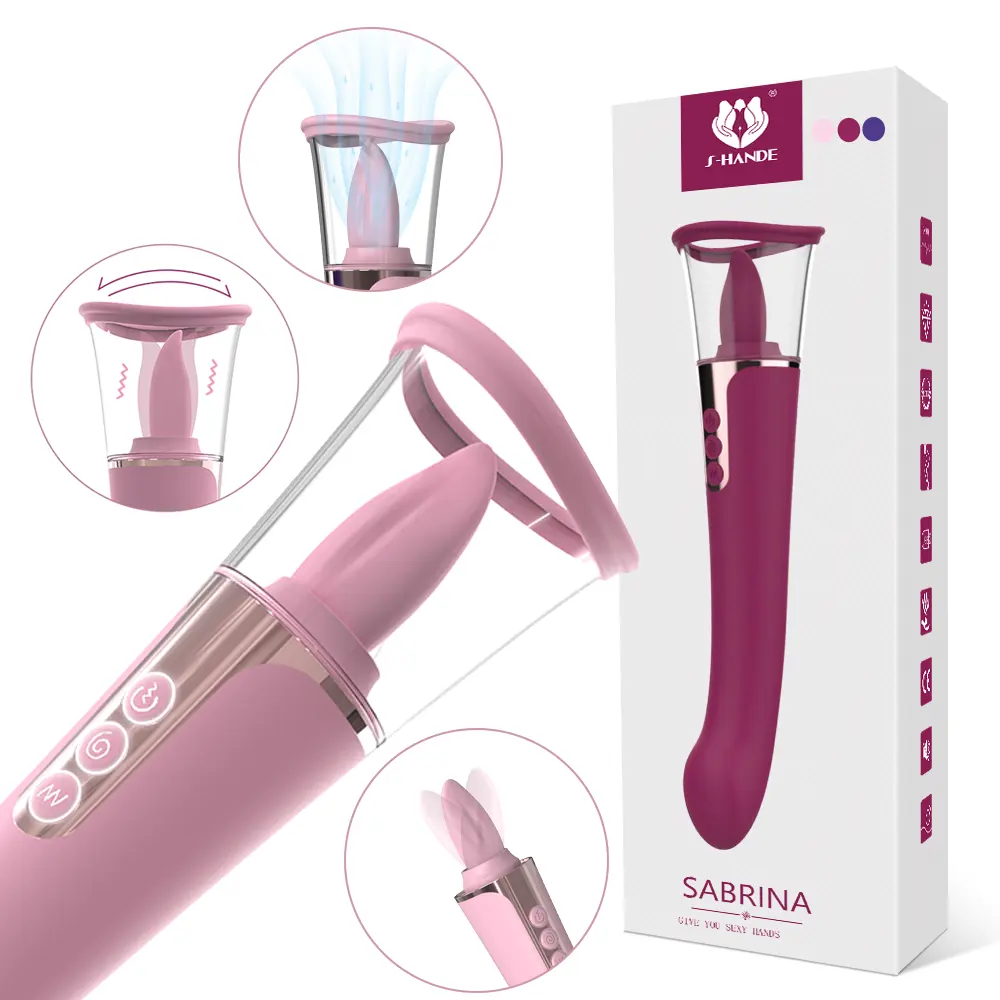  Tongue Licking Vibrator Vibradores Para Mujer G Spot Clitoris Sucking Vibrator Clitoral Stimulation Vibrator for Women