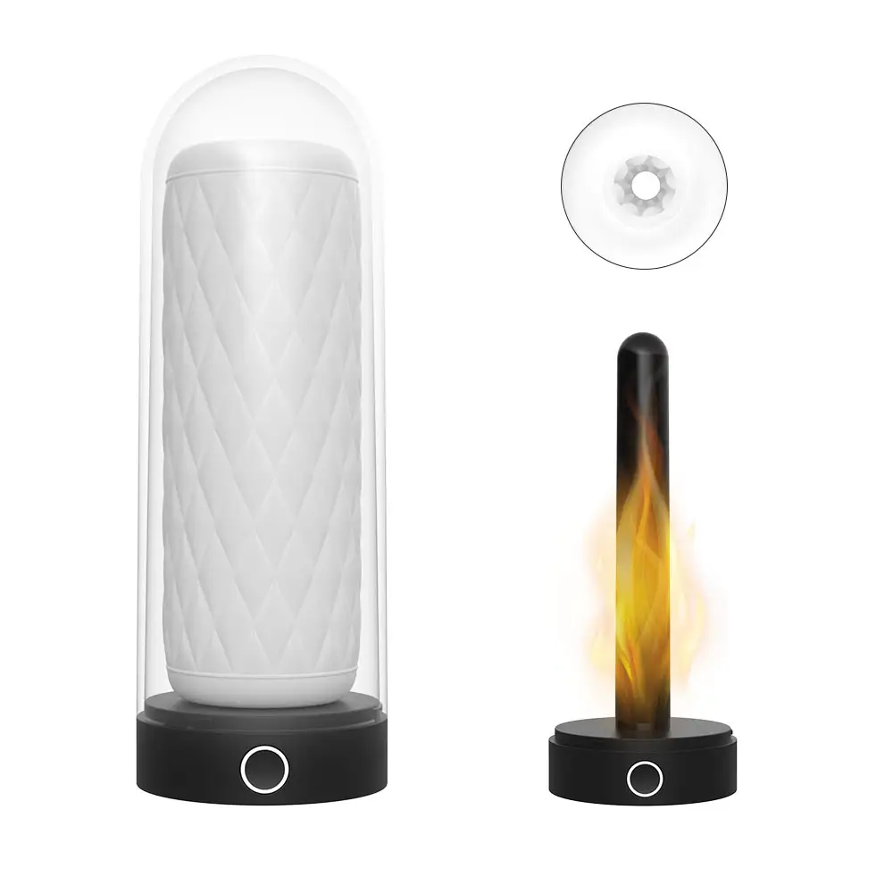  New Arrival TPE 2 Frequency Heating Type Vibradores Para Hombres Male Automatic Masturbator