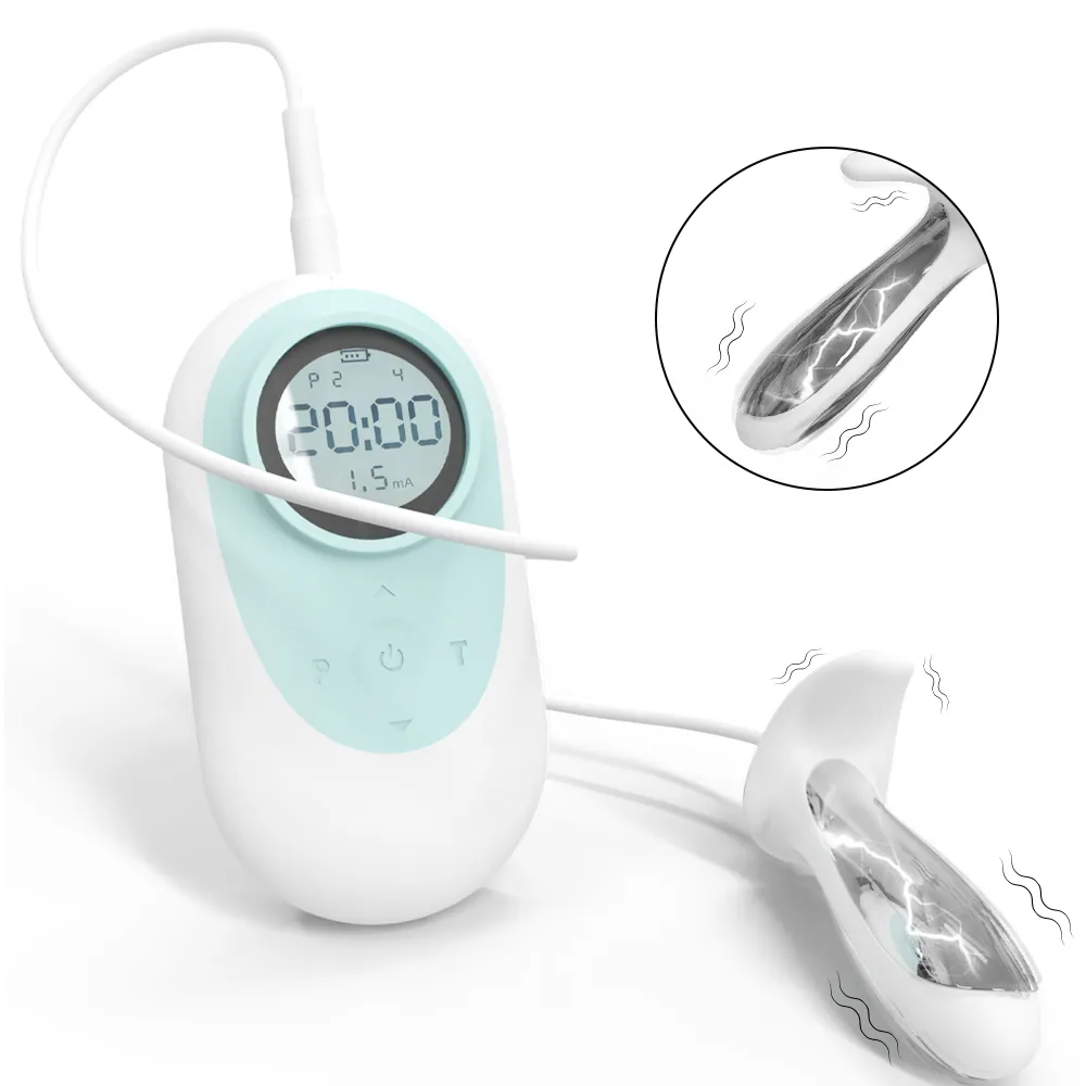  New Arrival Electric Shock Bullet Vibrator Metal Ben Wa Ball Pelvic Floor Muscle Stimulator Exerciser Machine