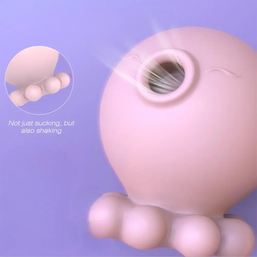  Manufacturer Sucking Women Masturbation Toy  Clitoral Stimulator Octopus Shape Vibrator for Couples