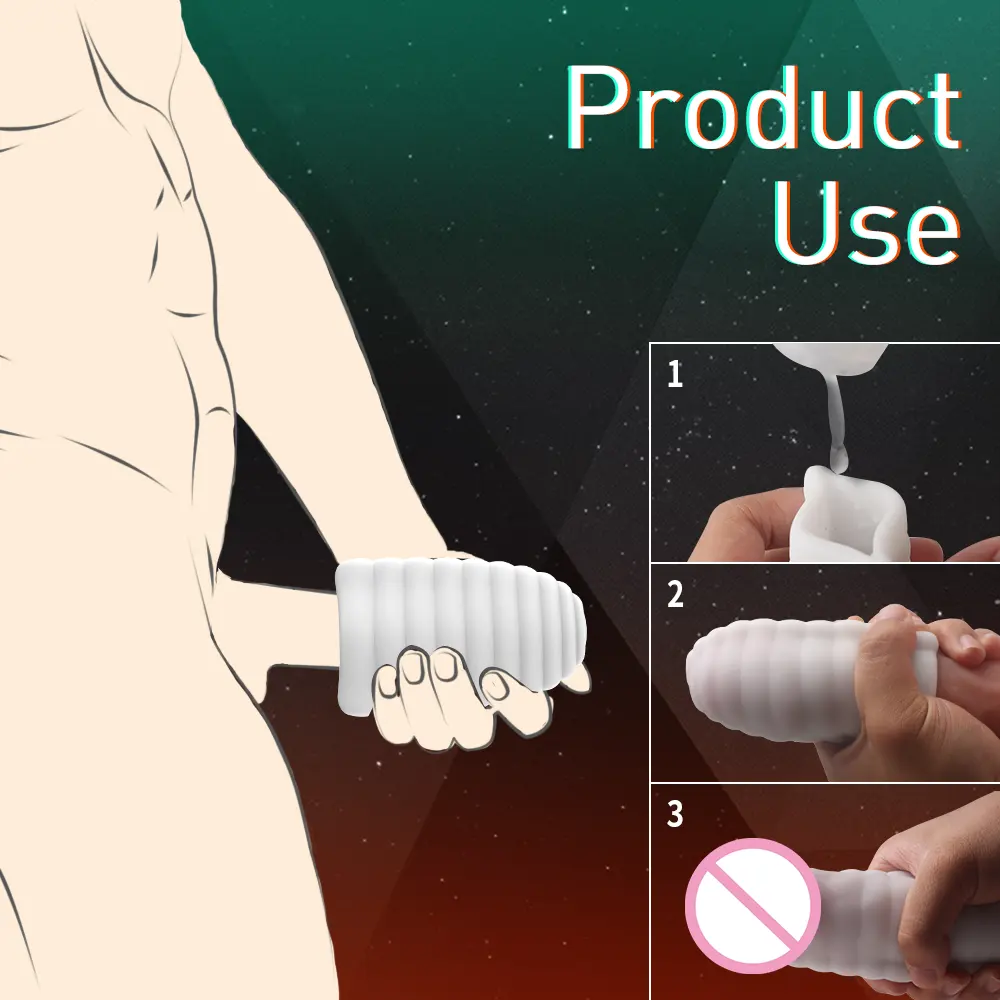  Disposable Mens Masturbation Toys Handheld Portable Realistic Male Stroker Custom Private logo
