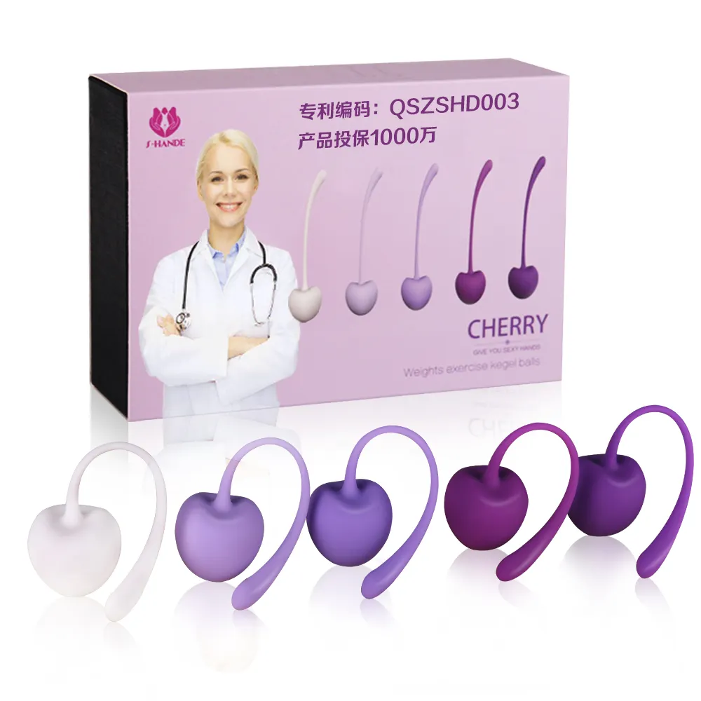  Intimate Ben Wa Balls Kegel Balls Exercise Weights Kit Device for Pelvic Floor for Woman