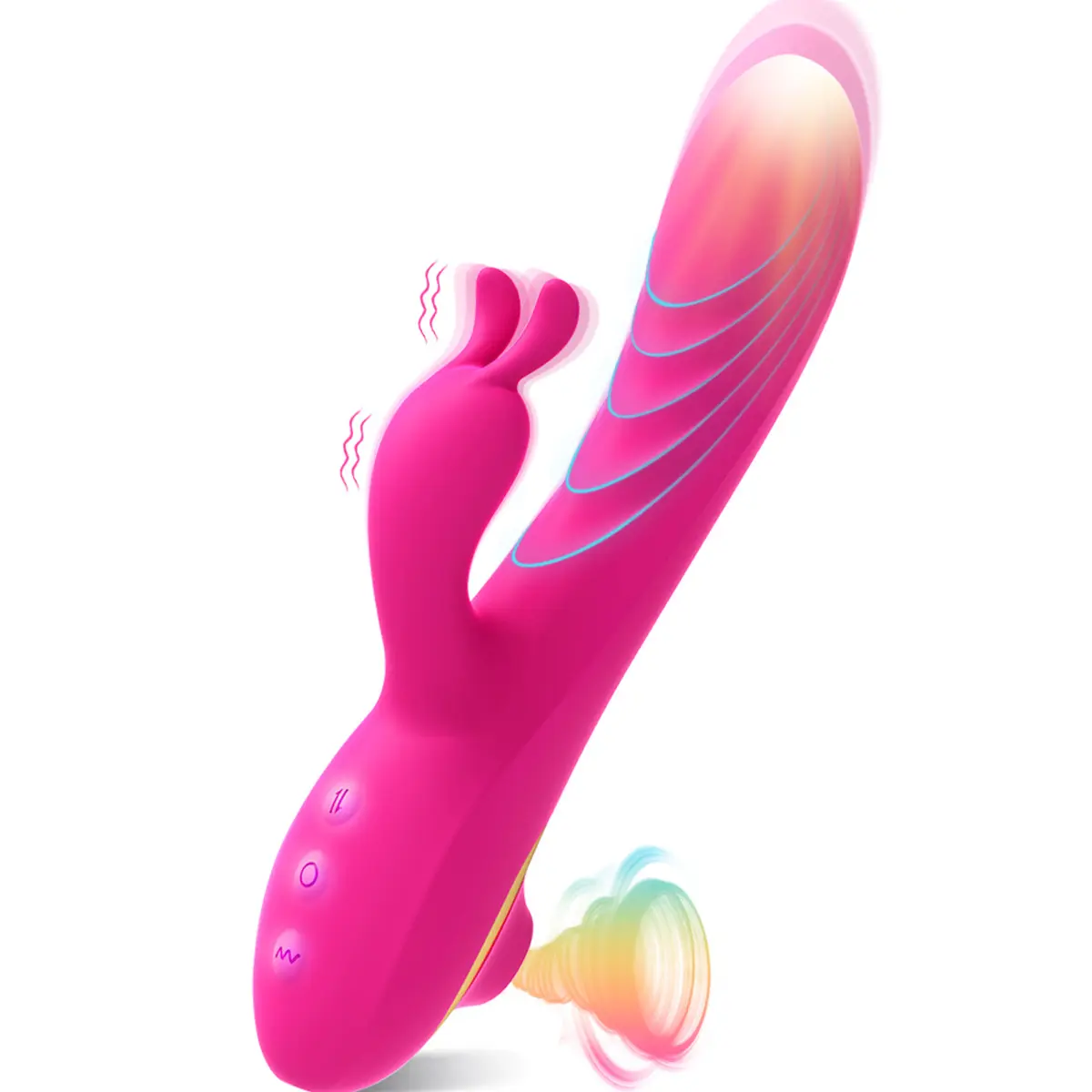G Spot Vibrator Adult Sex Toys for Women, with Vibrating Ears,Vibrators with 10 Thrusting 10 Vibrations Modes