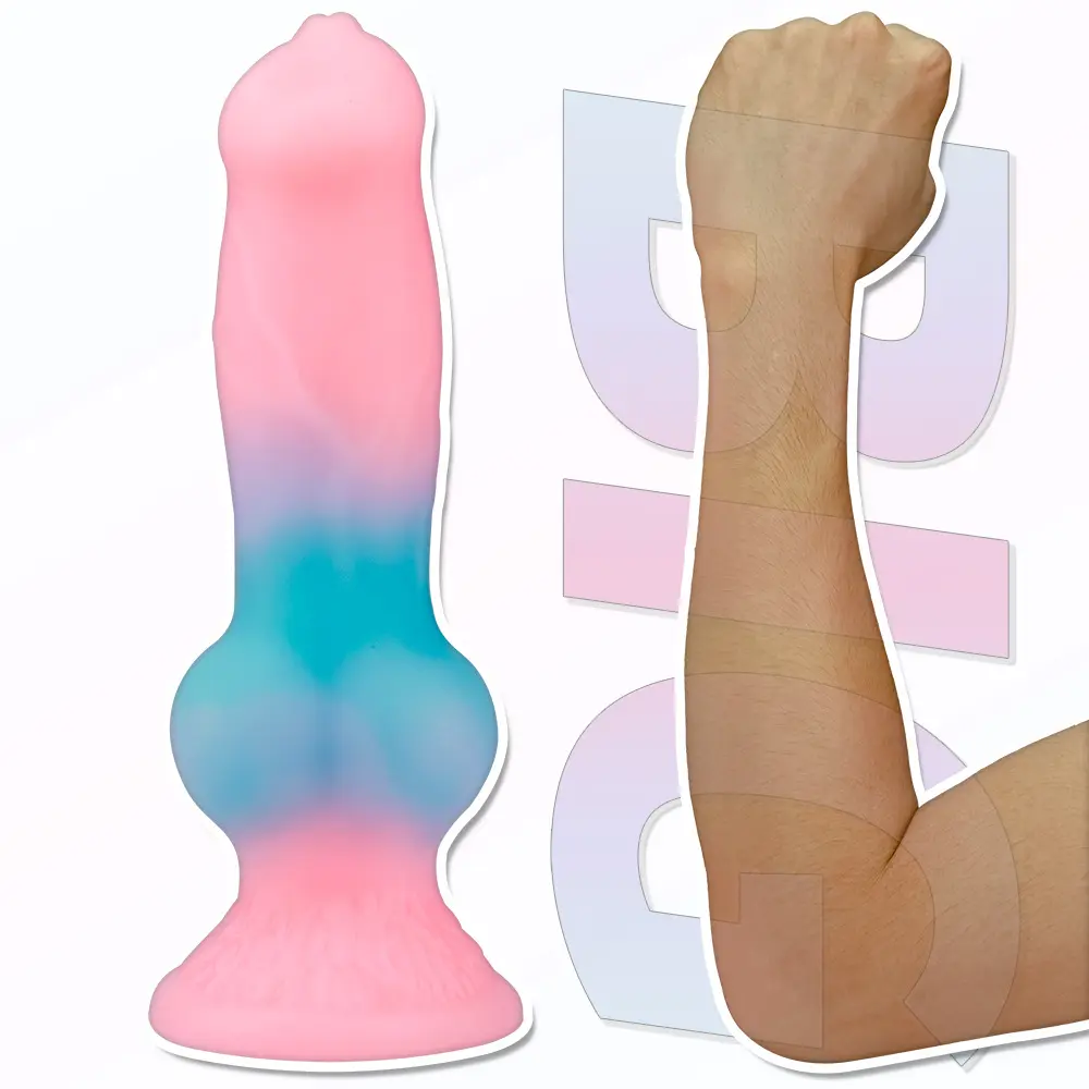 Silicone Woman Realistic Big Giant Soft Dildo Sex Toys Glowing in Night Anal Plug Strong Suction Cup Dildo