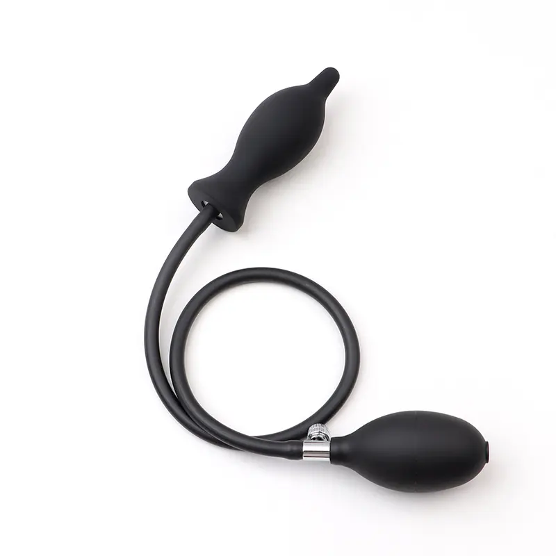 Anal Toys Silicone Plugs Butt Inflatable Anal Plug Enlarge Pump Extension Dilato Plug Anal Pour Femme Male