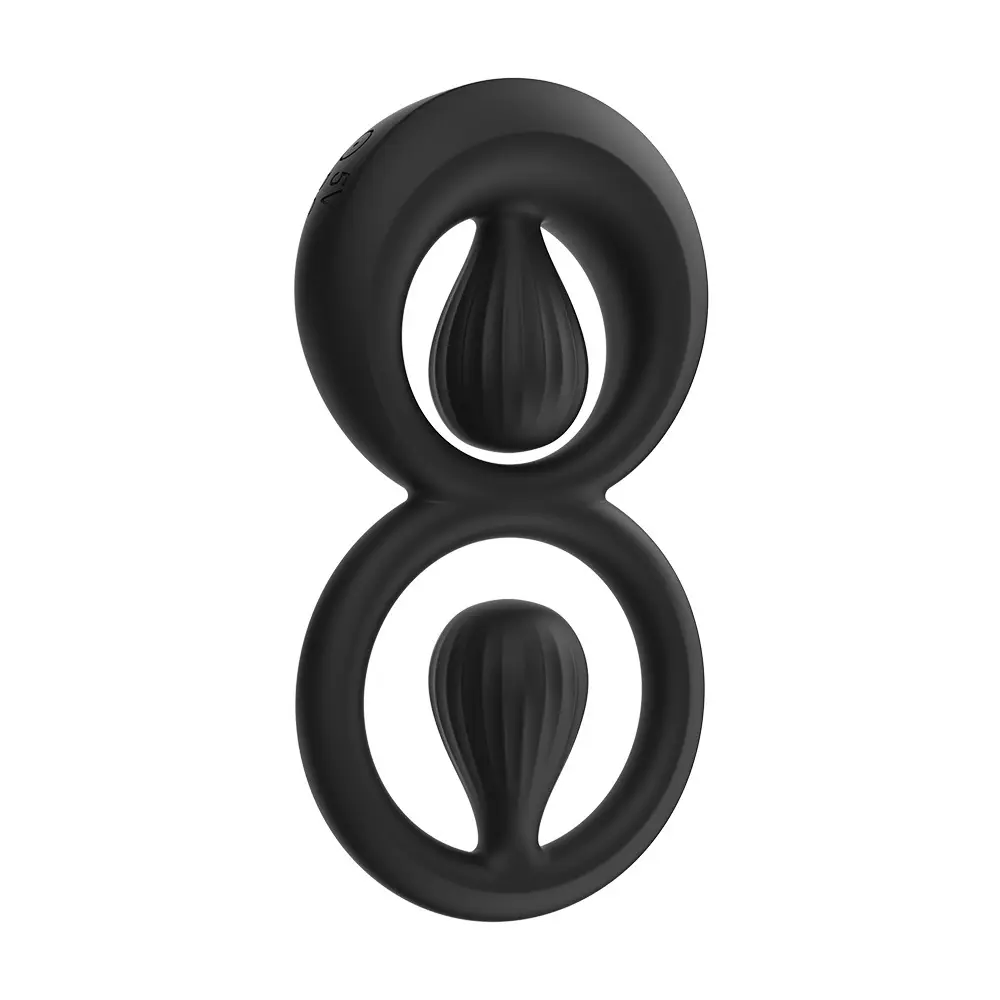 New Product Vibrating Male Silicone Cock Ring Rose Style Penis Delay Ejaculation Sex Ring for Men