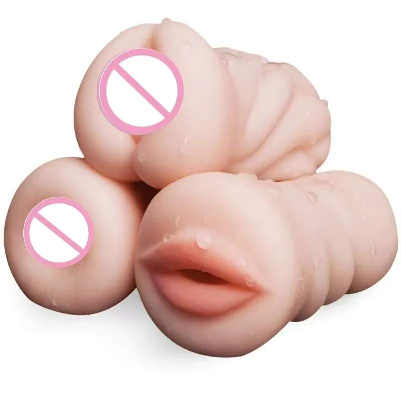 Wholesale Multi-model Silicone Male Masturbation Sex Toys to Achieve Oral Sex Silicone Masturbation Cup