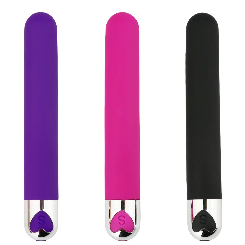 Waterproof Rechargeable Mini Bullet Dildo Vibrator Stong 10 Speed Vibrating Bullet Vibrator Sex Toy Women