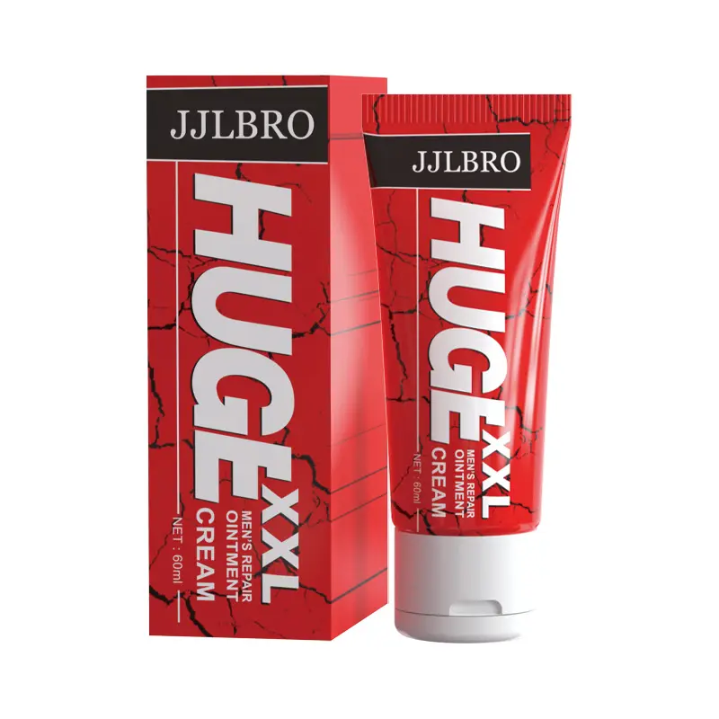 JJLBRO HUGE XXL Red Paste 60ML Men's Penis Massage Cream Spoinge Repare Gel for Adult