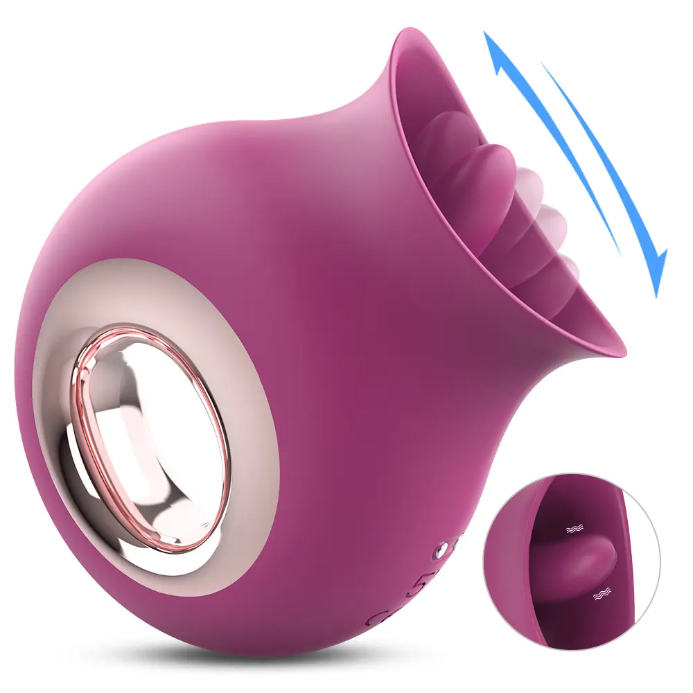 High Quality Clitoral G Spot Licking Stimulator Rechargeable Waterproof Snail Tongue Vibrator Adult Sex Toys for Women Couples