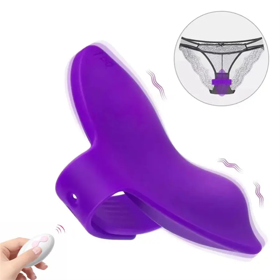 Remote Control Portable Sextoy Vibrating Panties Masturbation Vibrating Panties Massager Vibrator in Panti for Women