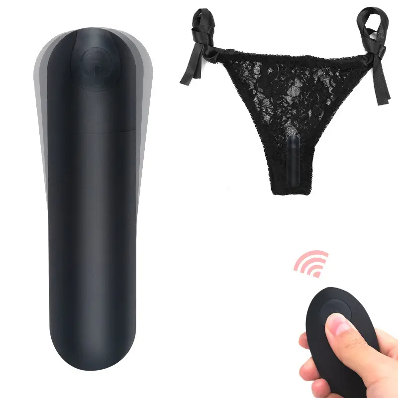 Women Wearing Womens Strap on Sex Toy Toys Vibrator Vibrating Panties