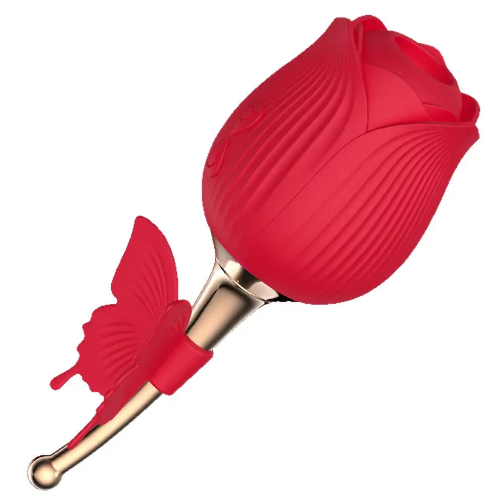 Hot Sale USB Adult Silicone Waterproof Clitoral Women Recharge Clit Sex Toys Clitoral Lick Sucking Rose Vibrator for Women Play