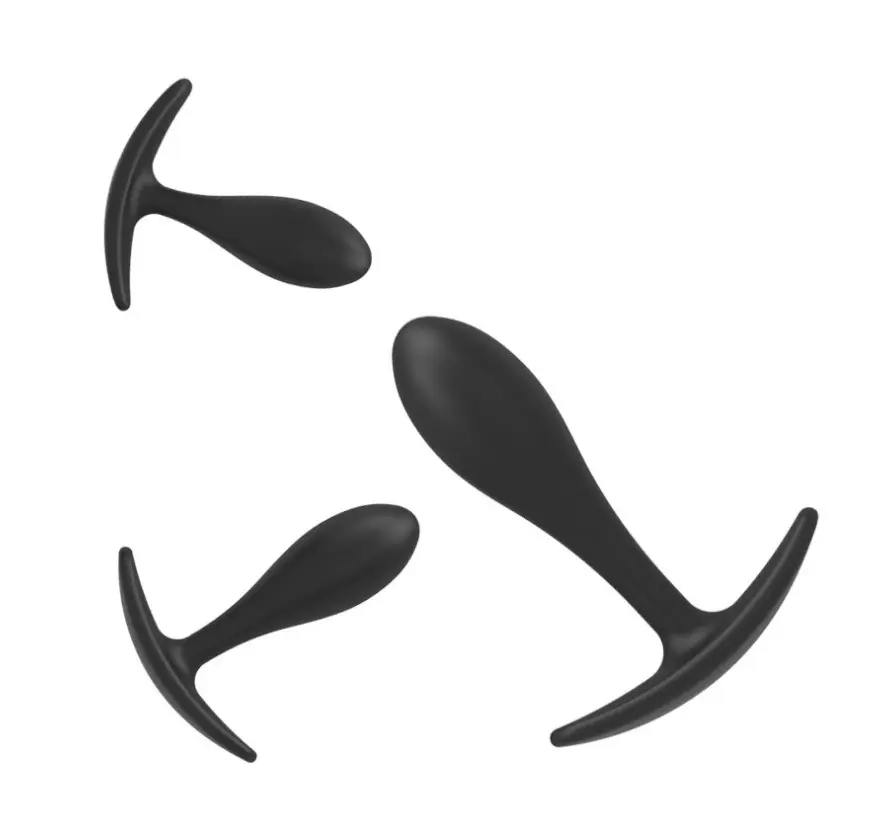 Sexbay European Explosive Environmental protection Medical Silicone Anal Plug Gay Men and Women Sex Toy Water Drop Design