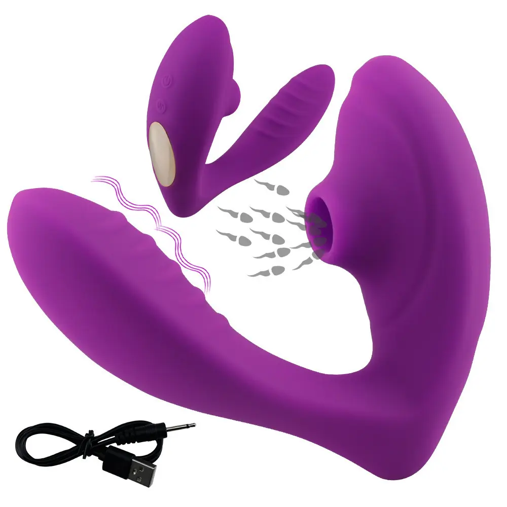 Hot Sell Clitoris Sucking Vibrator G-Spot Vibrator Adult Sex Product Sucker Chargeable Waterproof