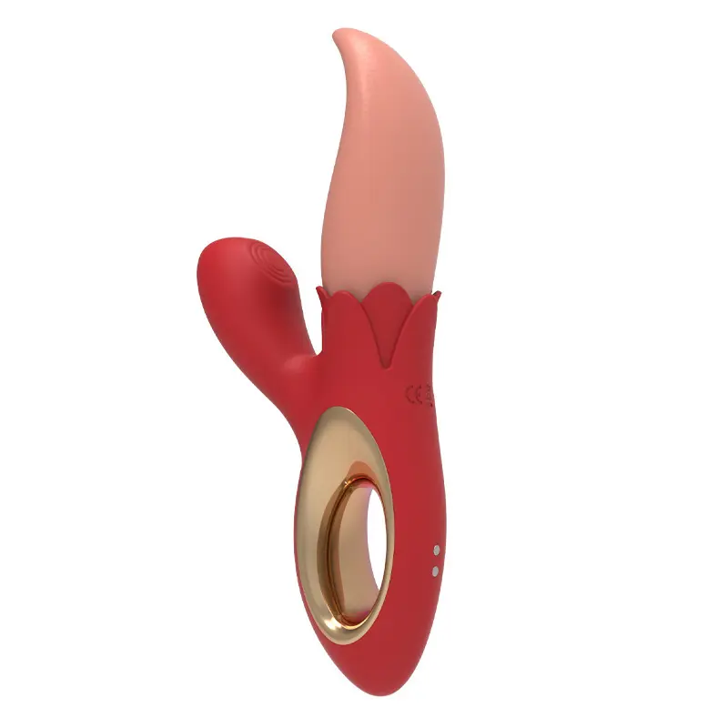 Flap Vibrator Tongue Nipple Clitoral Rose Vibrator for Women Adult Sex Toys Personal Massager with Vibrating Feature