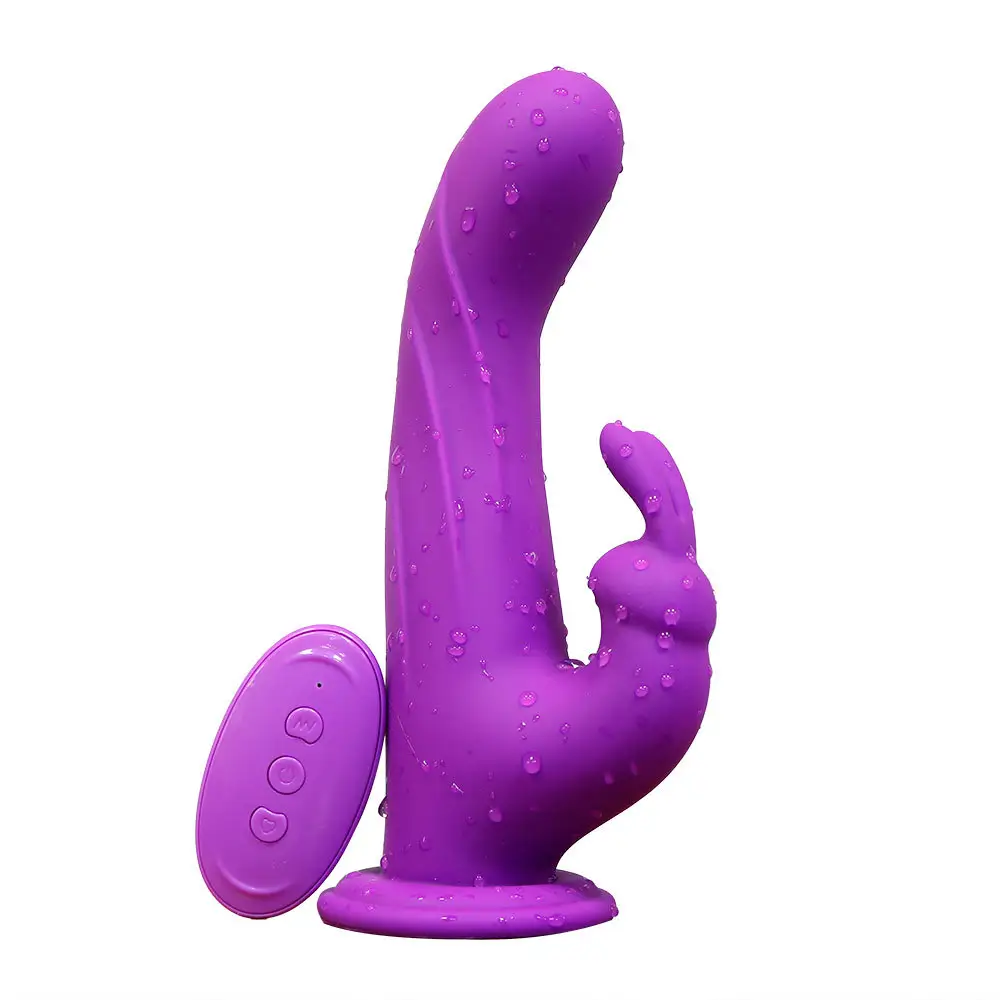 New High Quality Hot Sell Rabbit Dildo Vibrator for Women Heating Function with Remote Control Sex Products