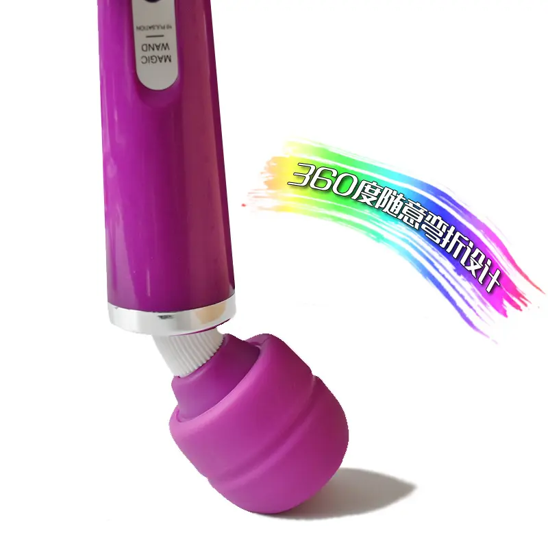 10 Speeds Hand Magic Direct Current Electric Body Massage Vibrator AV Stick Female G Spot Powerful Handhold Wand Massager