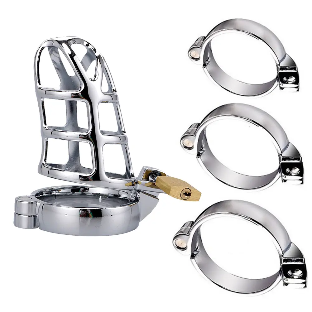 Best Male Stainless Steel Chastity Cage Small Metal Full Closed Chastity Cage Sex Toy Manufacturer for Men