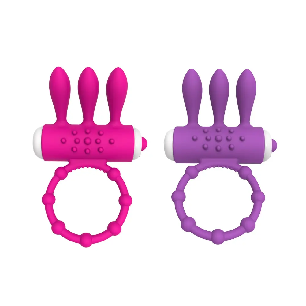 Vibrating Time-delay Locking Sperm Ring Wholesale Adult Products