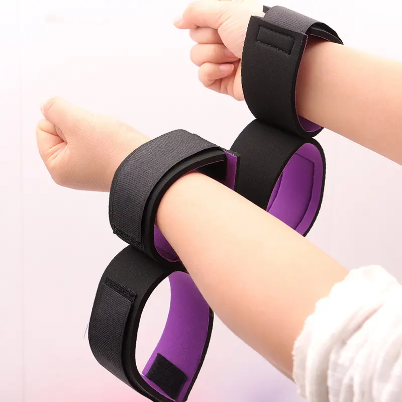 BDSM Bondage Cuffs and Harness for Women Erotic Sex Toys Including Handcuffs Leather Kit for Anal & Vaginal Sex Use
