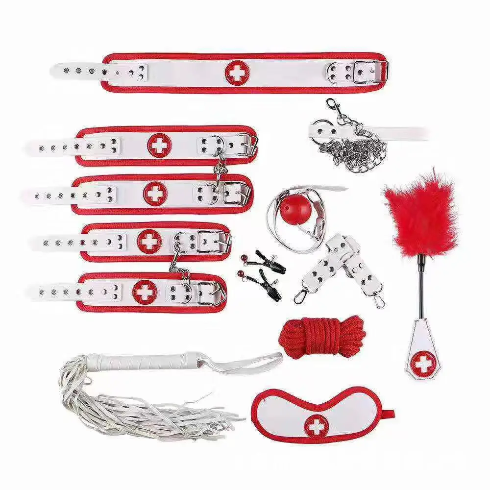 Adult Bondage Gear Set for Male and Female Sex Toy