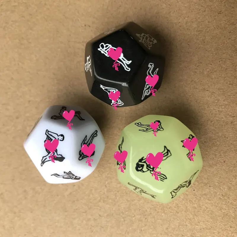 Adult 12-Sided Sex Dice Erotic Sexual Games Cube Sexy Toys Accessory for Couples Woman Sex Shop Product