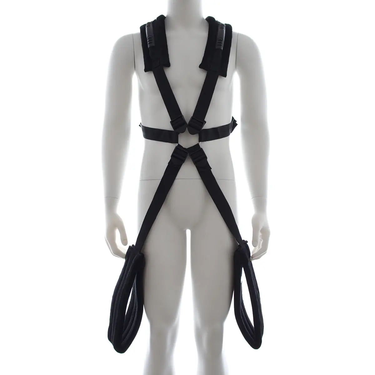 Sex Toys for Couples Self Bandage Restraints Belt BDSM Sets Shoulder Sex Swing Leg Spreader Rope SM Slave Harness Adult Game