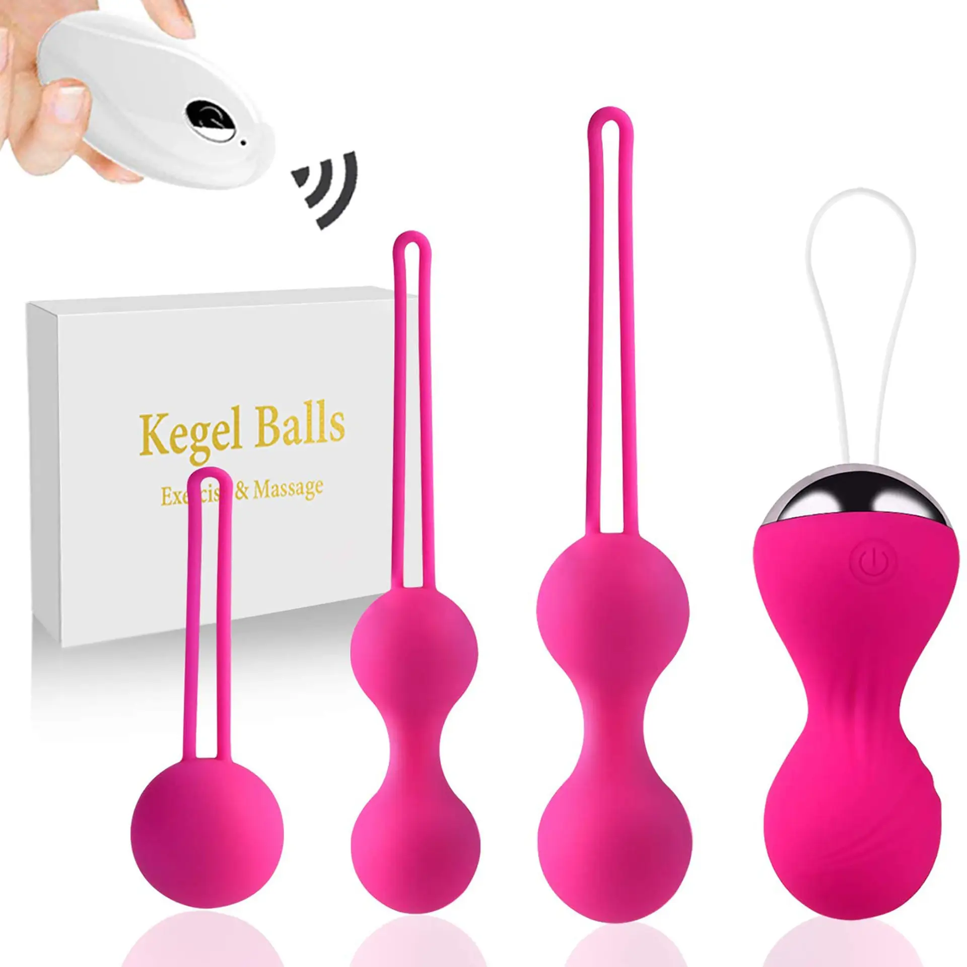Kegel Ball Love Vibrator Ben Wa Ball Kegel Sports Sex Toys Sex Products Vaginal Wall Kegel Ball for Women