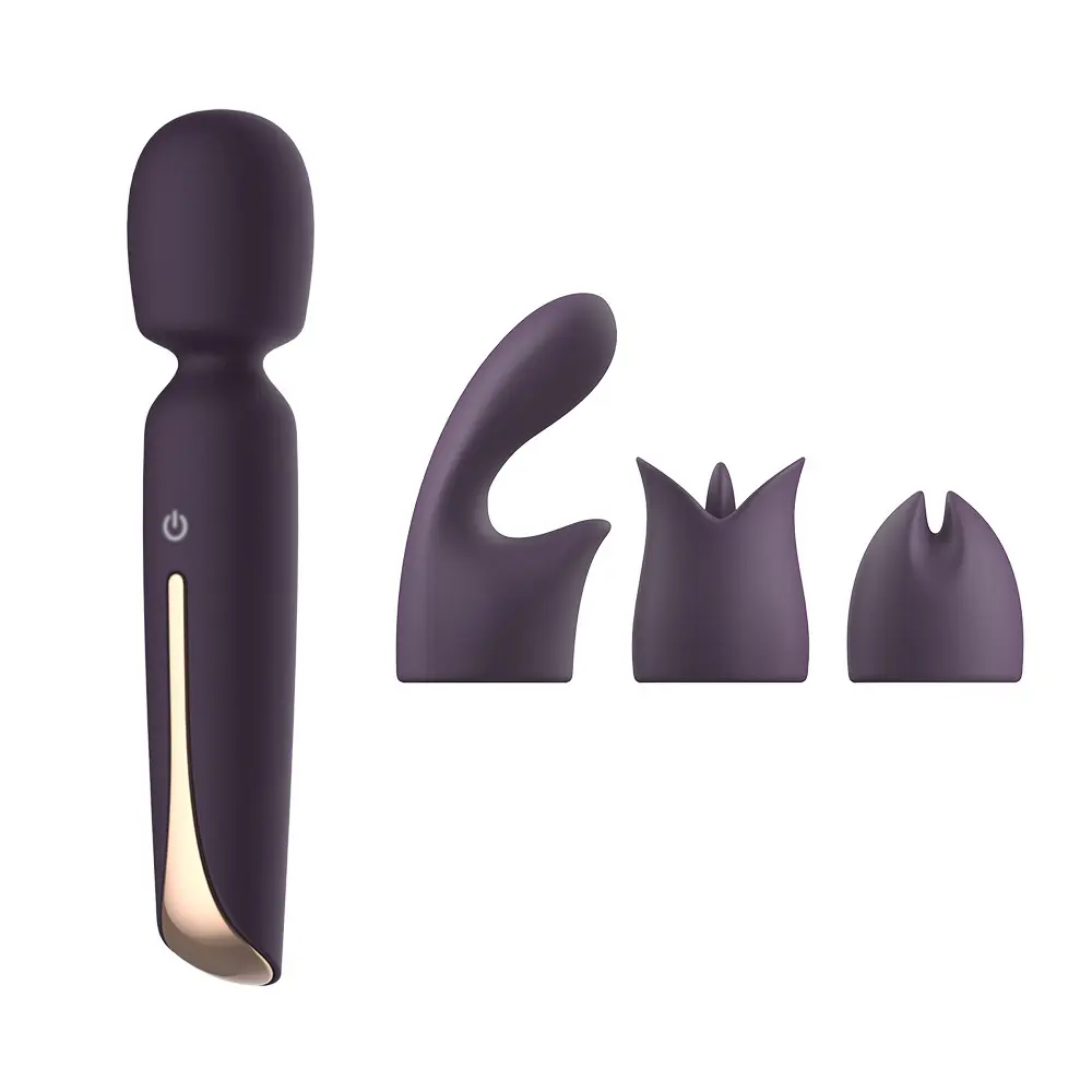 Powerful Vibration AV Wand Massager Vibrator Cltoris Stimulator Strong Vibrator Silicone Dildo Adult Products Sex Toy
