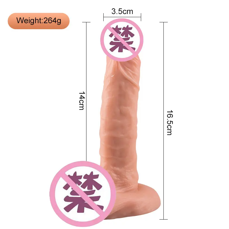 Soft Penis Massager Sex Toys for Female Realistic Silicone Dildos for Women Musterbation
