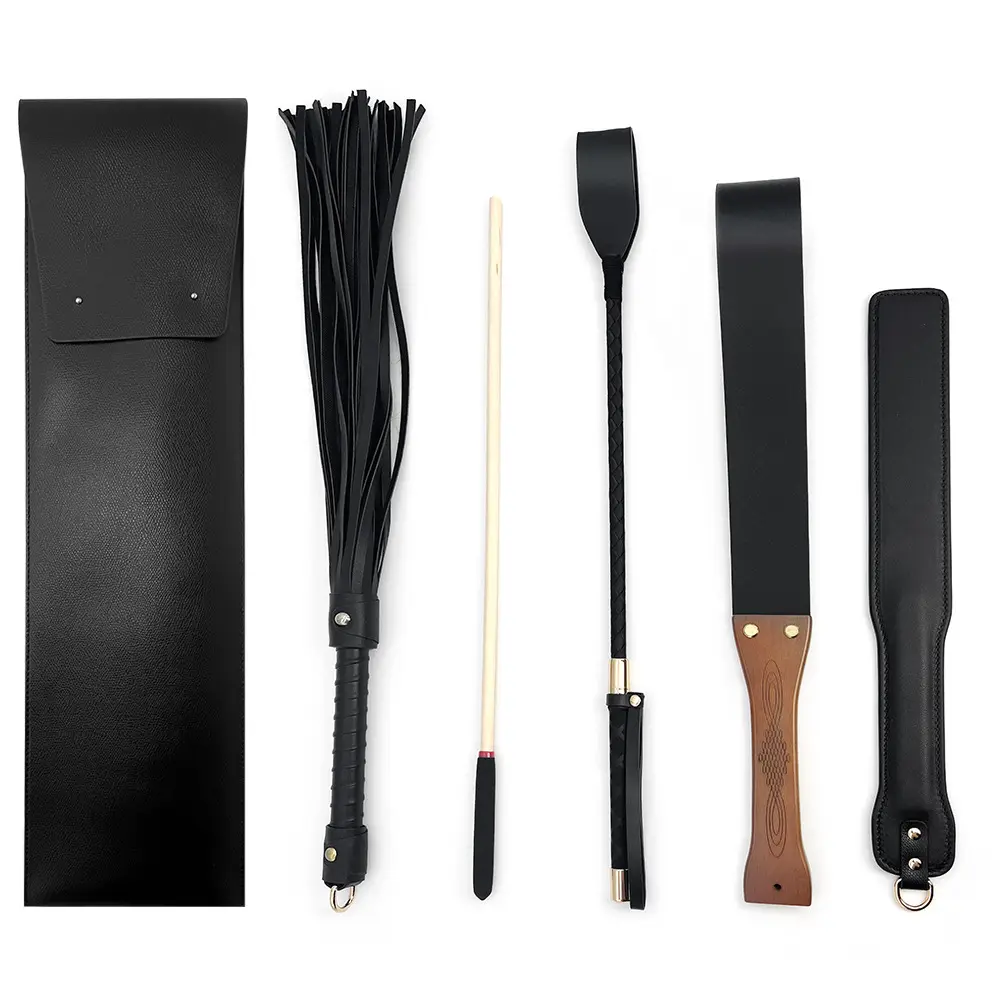 BDSM Sexy Leather Spanker Punishment Leather Paddle for Men and Women Alternative Adult Discipline Ruler SM Products