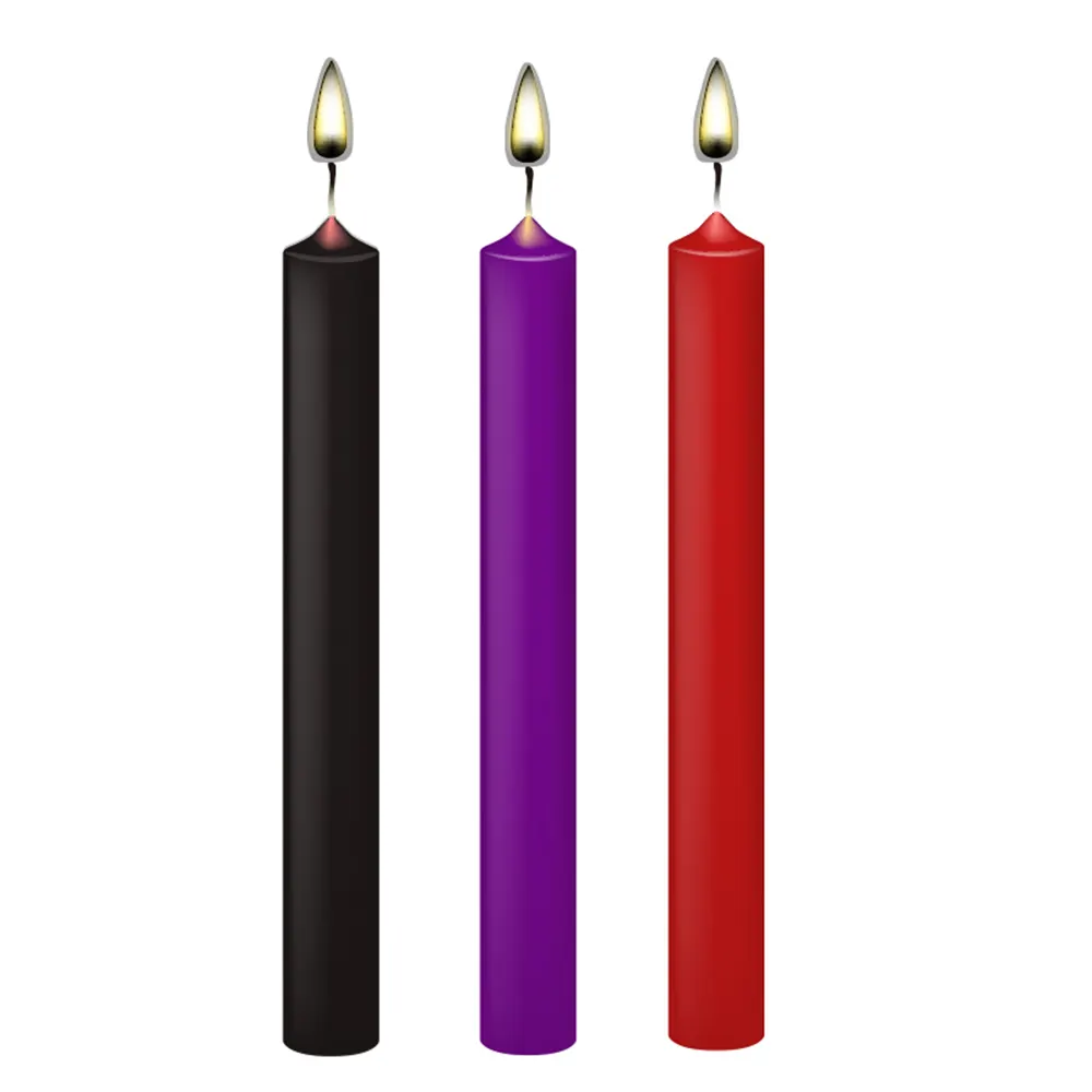 Sex Low Temperature Candle BDSM Drip Candle Wax Restraints Games Passion Massage Wax Candles