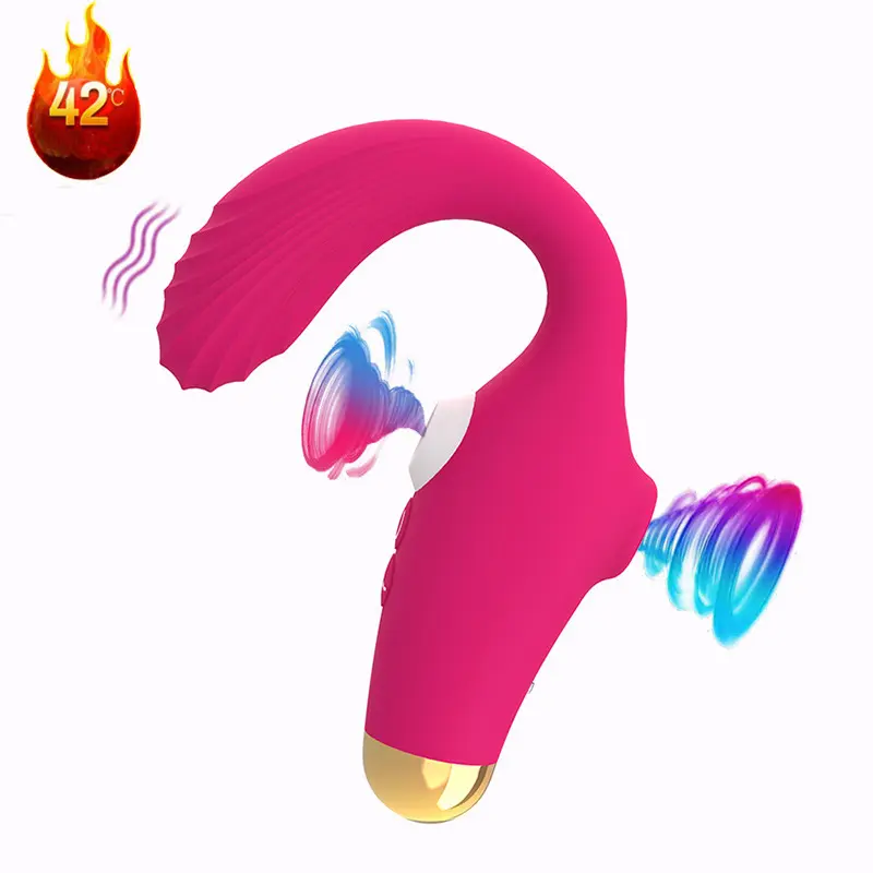Sucking Vibrator Women Sex Toys, Clitoral Suction Vibrator with 10 Modes, Adult Sex Toy Female Rose Vibrators for Female