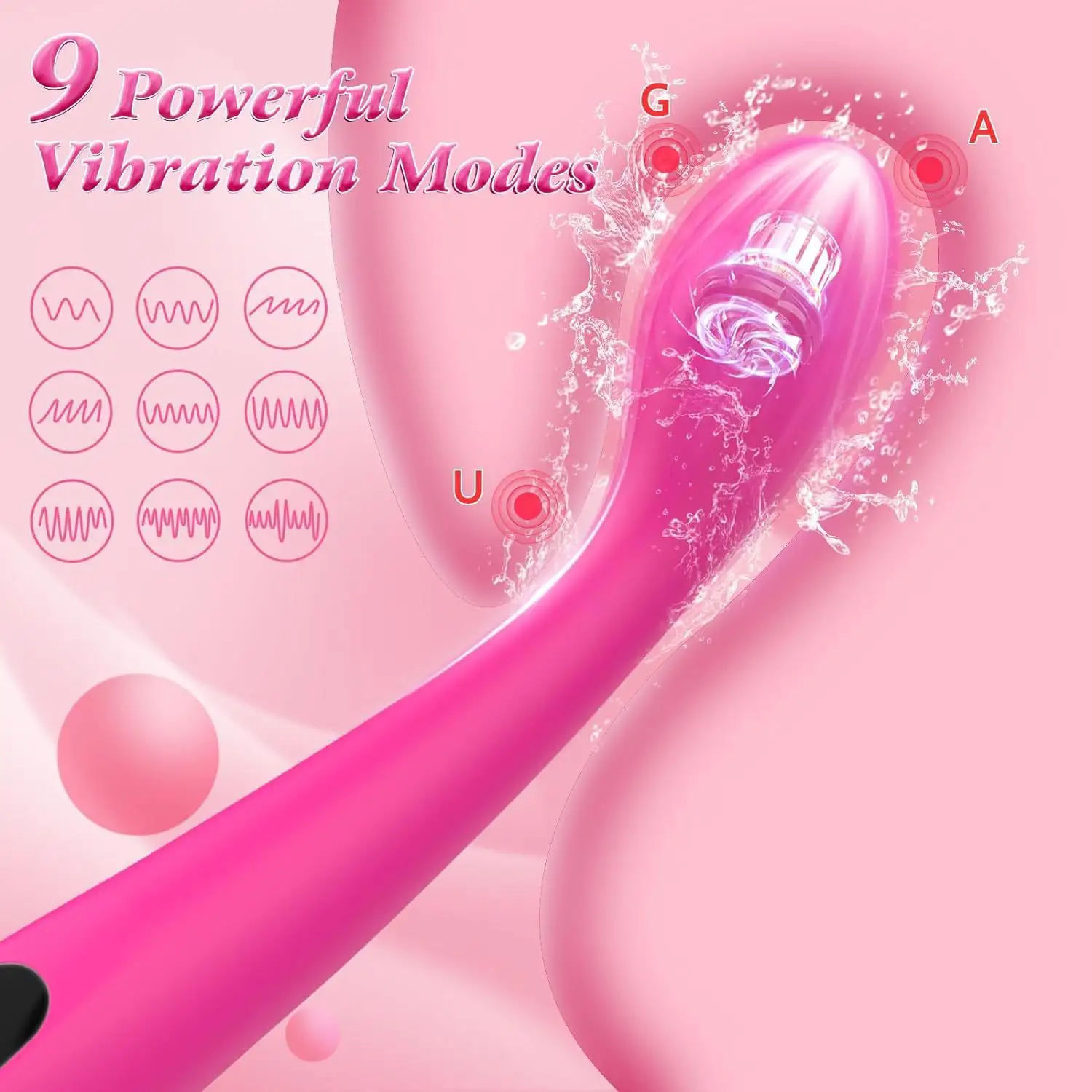 Free Sample Vagina Clitoris Anal Vibrator Toys Male and Female Massage Stimulator Adult Sex Toy