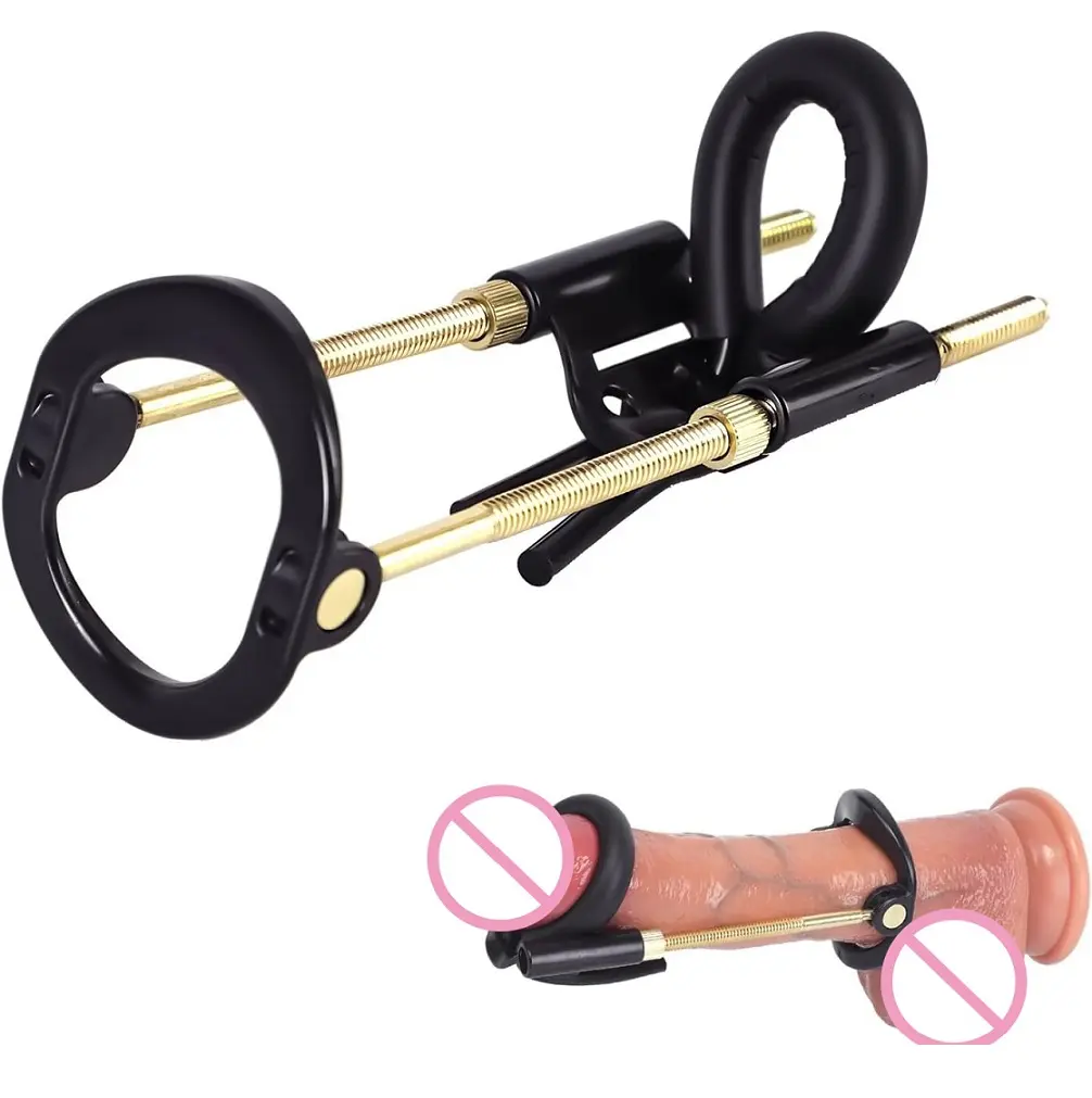 Four Generations Penis Enlargement Stretch Clamp Penis Extender  Stretching Exerciser Penis Traction Device for Men
