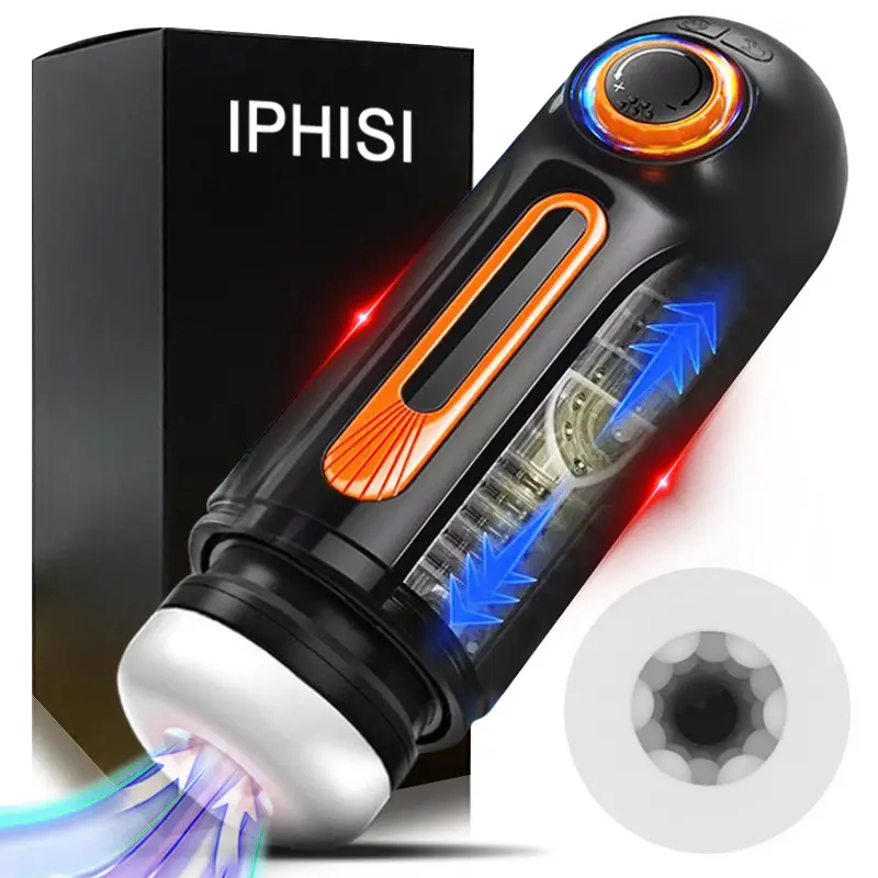 Automatic Thrusting Male Masturbator Penis Sucking Vibrator Heating Men Masturbator Sex Toys for Men