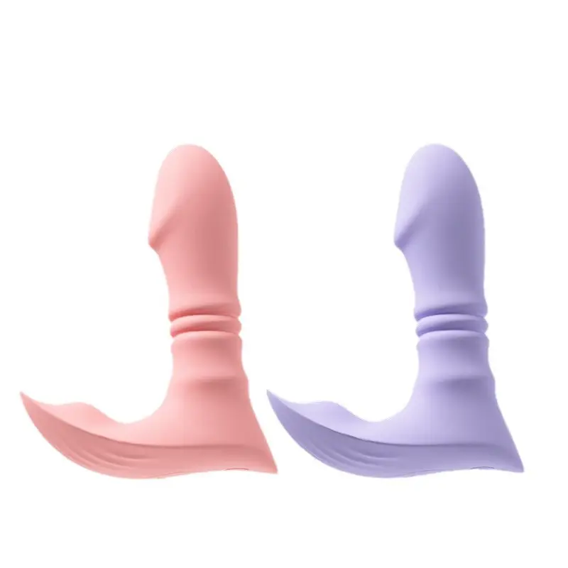 Active Point Telescopic Insertion Female Training Vibrator Wearable Silent Outdoor Mobile Phone Remote Control for Masturbation