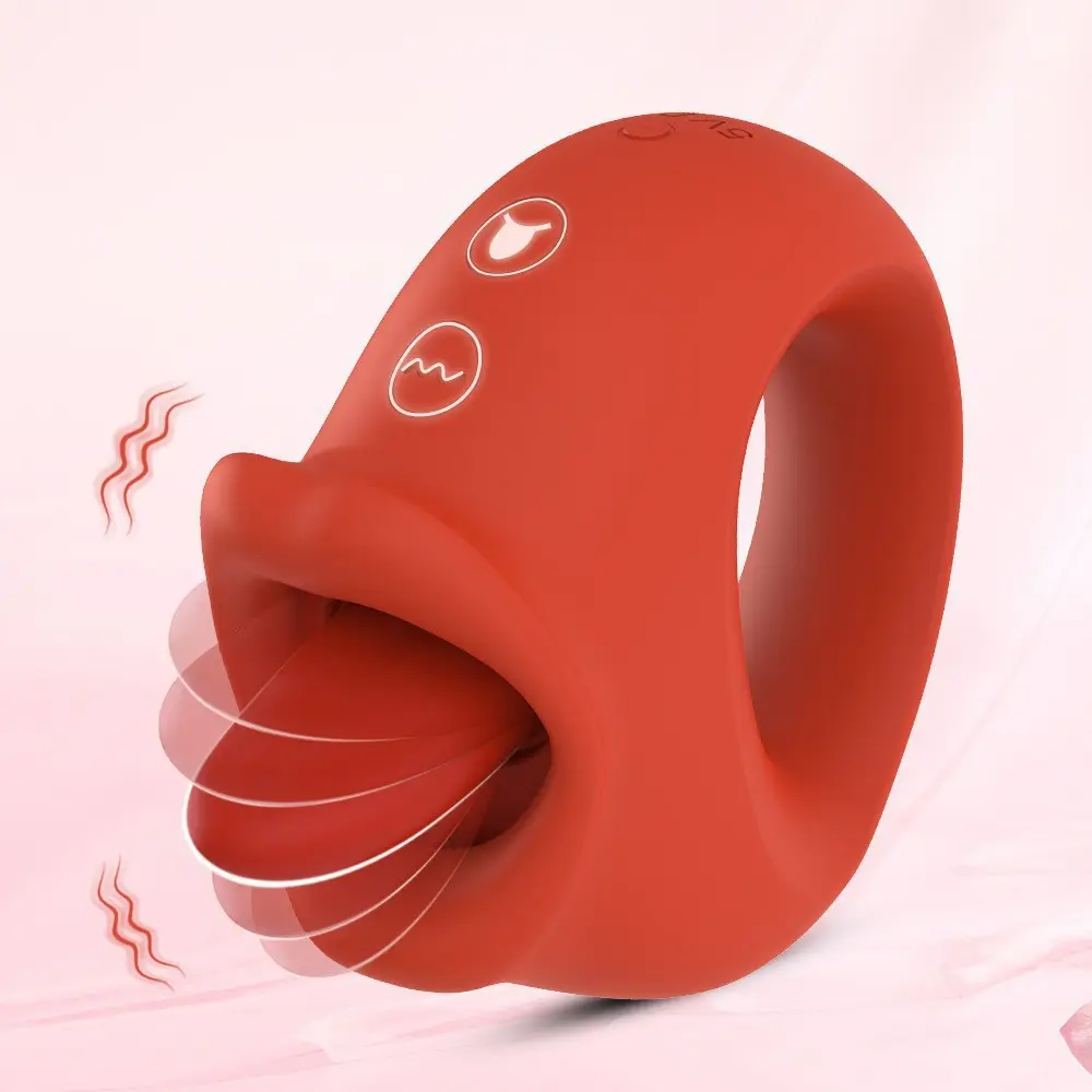 Female Erotic Toys Tongue Sex Toy g Spot Vibrator 10 Modes Licking Tongue Vibrator