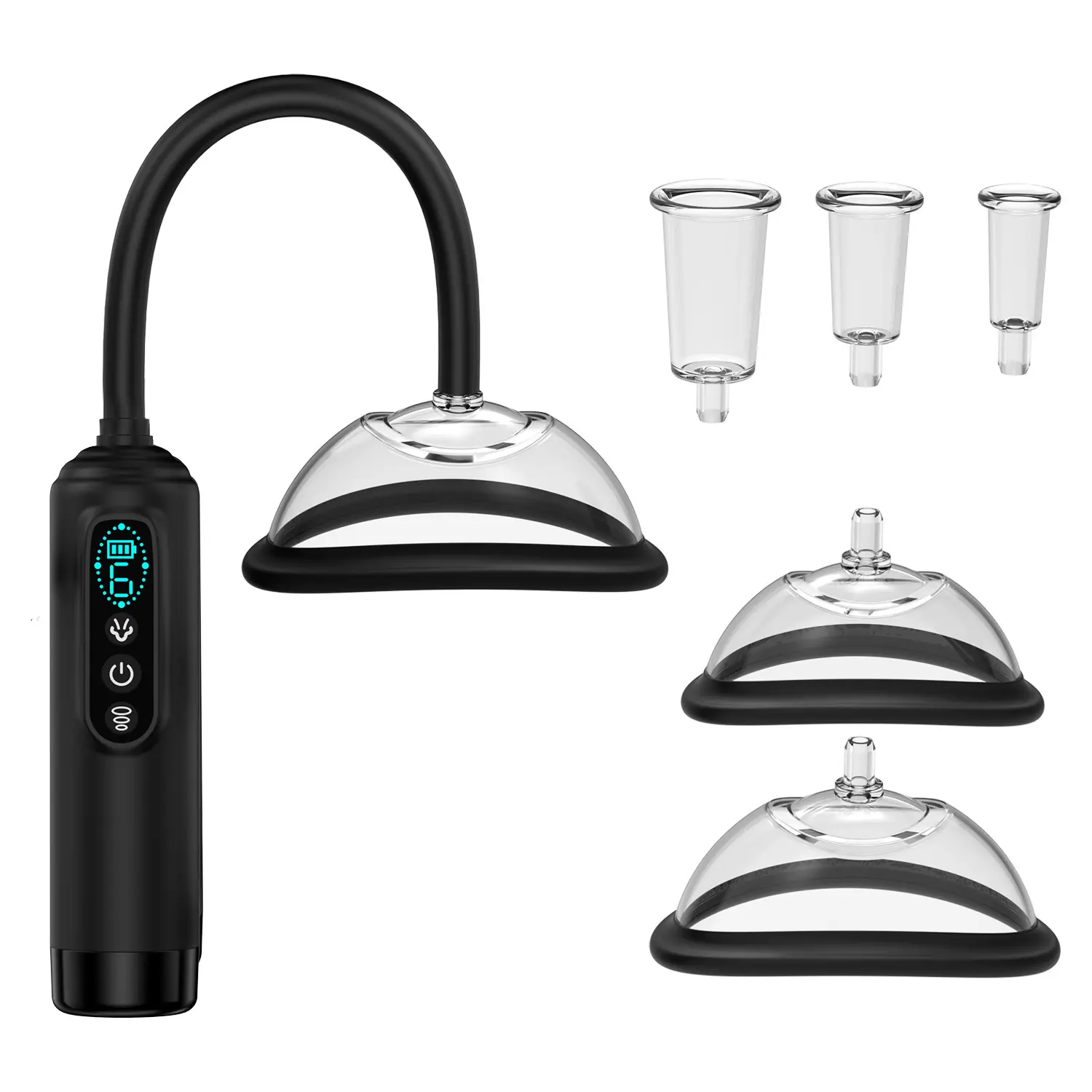 Electric Pump Wholesale Vagina Enlargement Extend Pump Pussy Trainer with LCD Display Breast Pump for Women