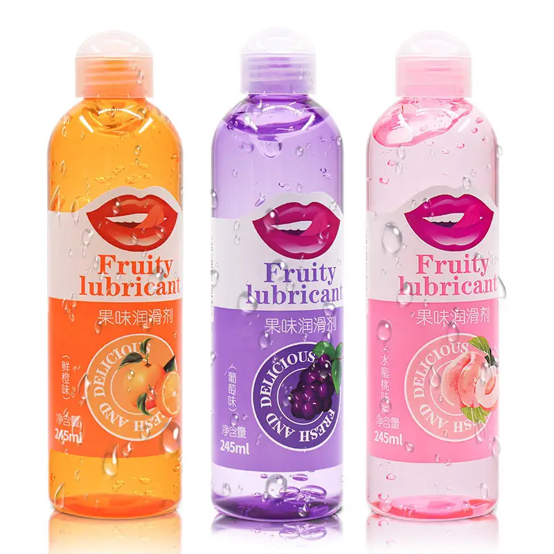 Fruity Flavors Lubricants Water Base Person Lubricant Jelly Increase Women Sex Timing Increased Female Lust for Sex Toys