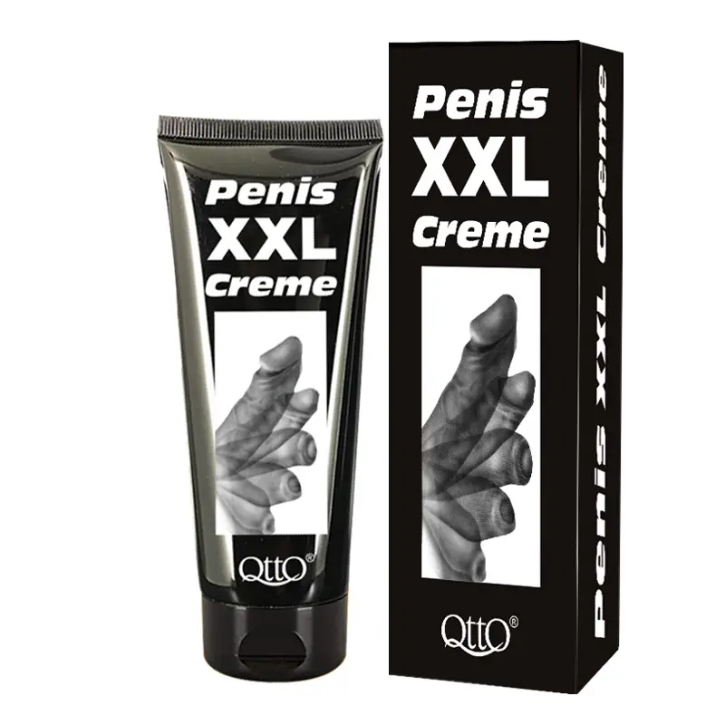 Factory QTTO Organic Natural Herbal Extract Big XXL Cream for Men's Health Body Enhancement Sex Product