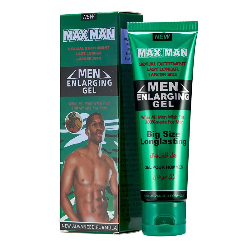 Original Max Man Men's Body Care Products Wholesale Enlargement Cream Long Time Adults Gel Max Men Cream for Male With Big Size