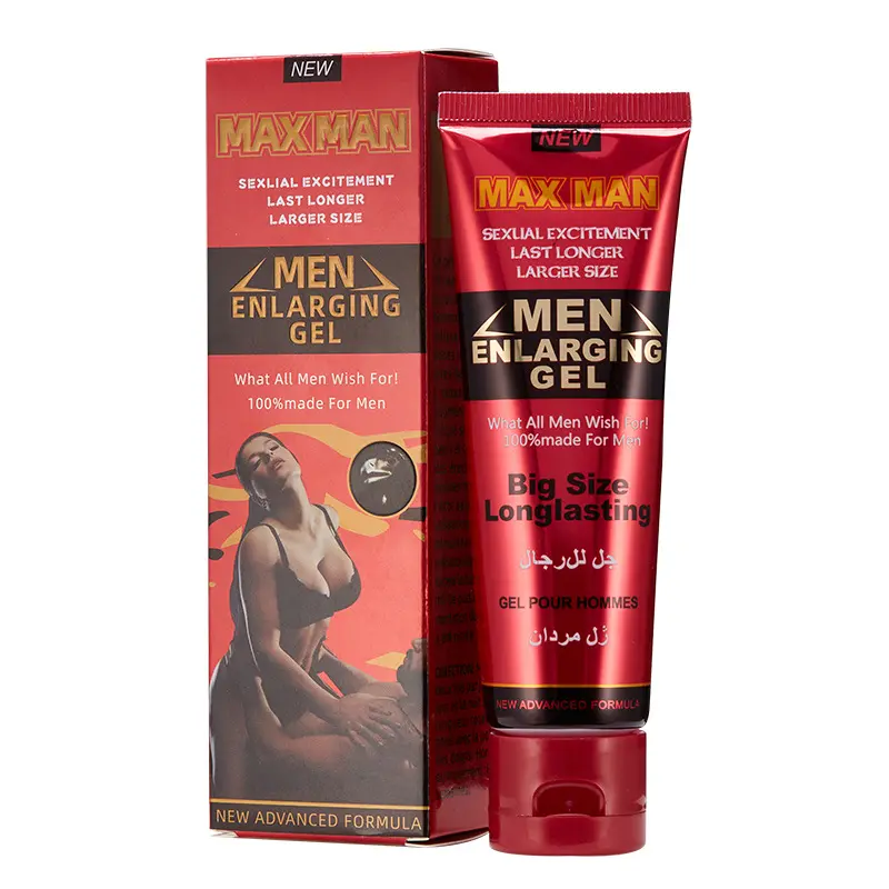 Original MAXMAN Men's Delay Cream & Spray Wholesale Body Care Products for Male Enhancement Big Size Gel MAX Men Cream