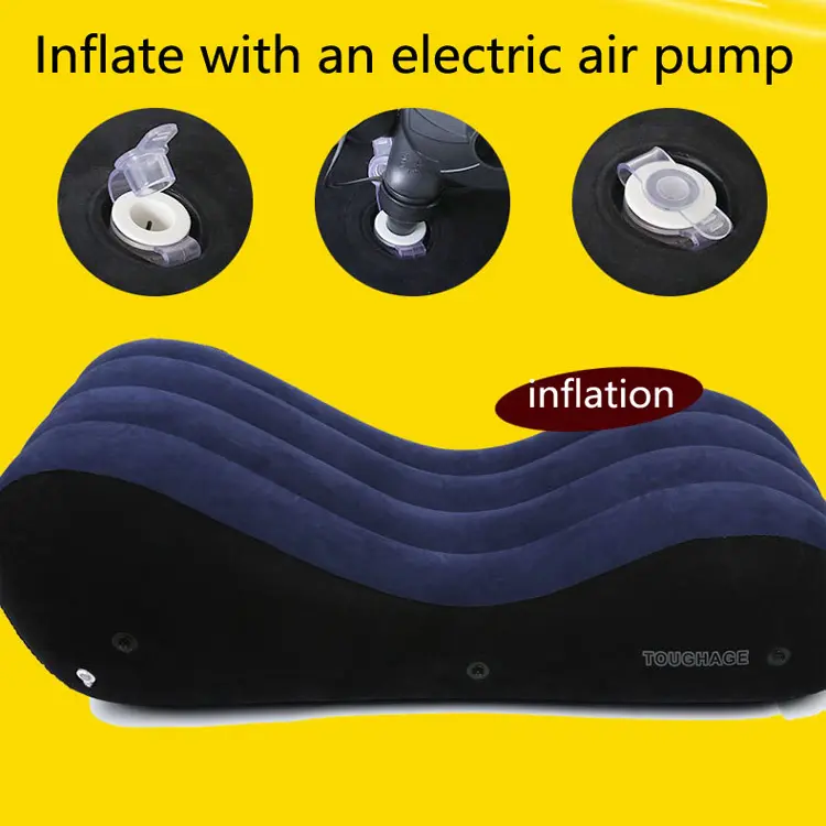 Hot Sell Portable Sex Sofa Couple Sex Game Toys Inflatable Sofa Chair Sex Furniture
