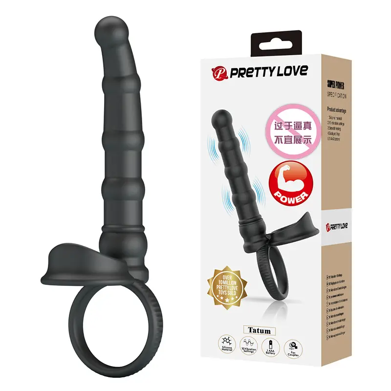 Pretty love Anal Vibrator 10 Speed Powerful Vibrating Butt Plug Male Prostate Massager Sex Toys