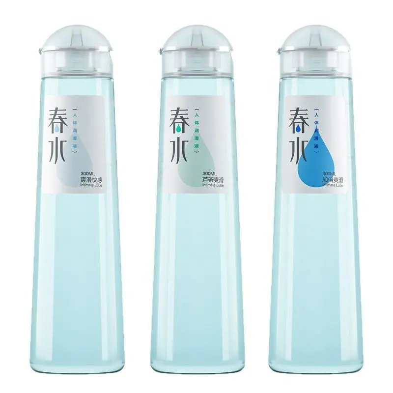 Aloe Vera Water-Based Personal Lubricant Non-Irritating Large Capacity Transparent Adult Intimate Lube